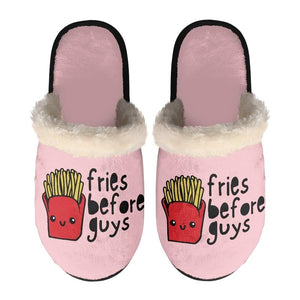 Fries Before Guys Slippers