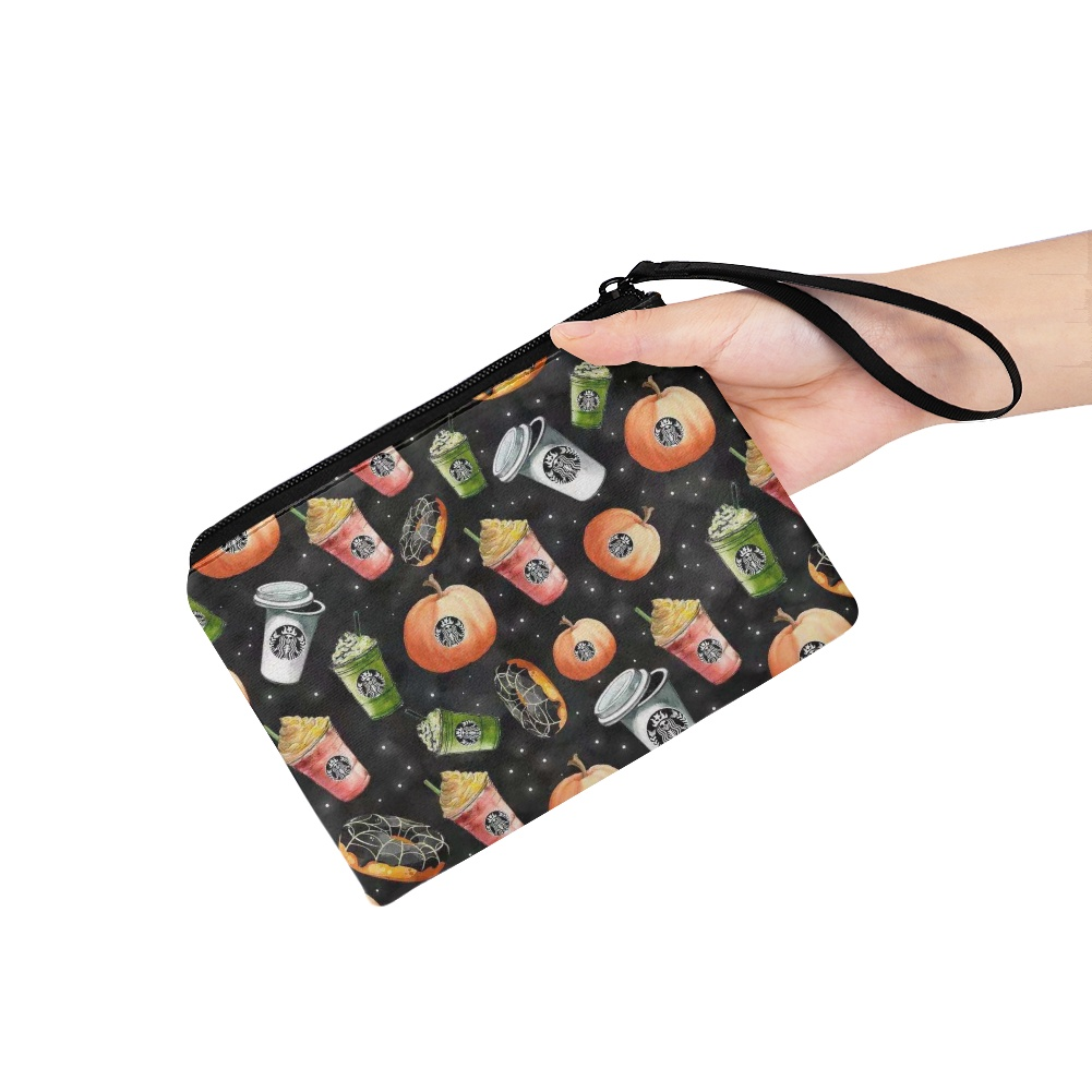 Donuts & Coffee Halloween Wristlet Preorder-Preorder - Closing 9/8 - ETA early Oct.