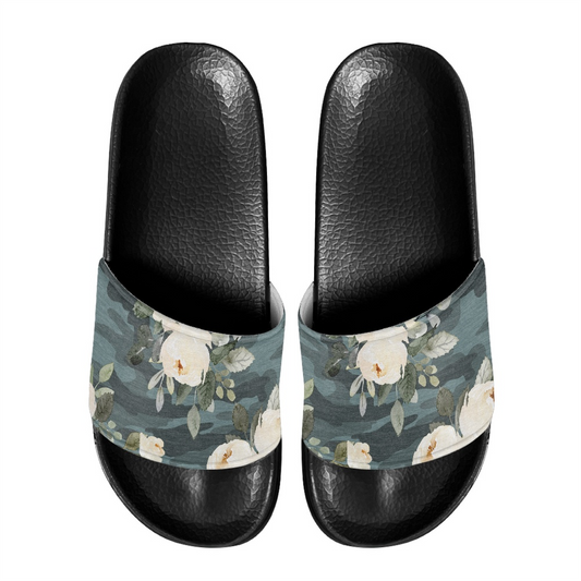 Floral Camo Slides