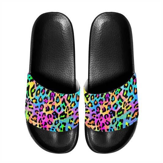 Rainbow Leopard Slides