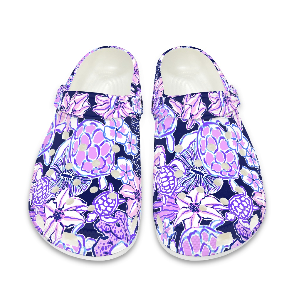 Tropical Turtle Clogs