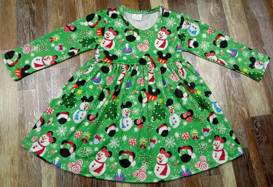 Christmas Mouse Dress