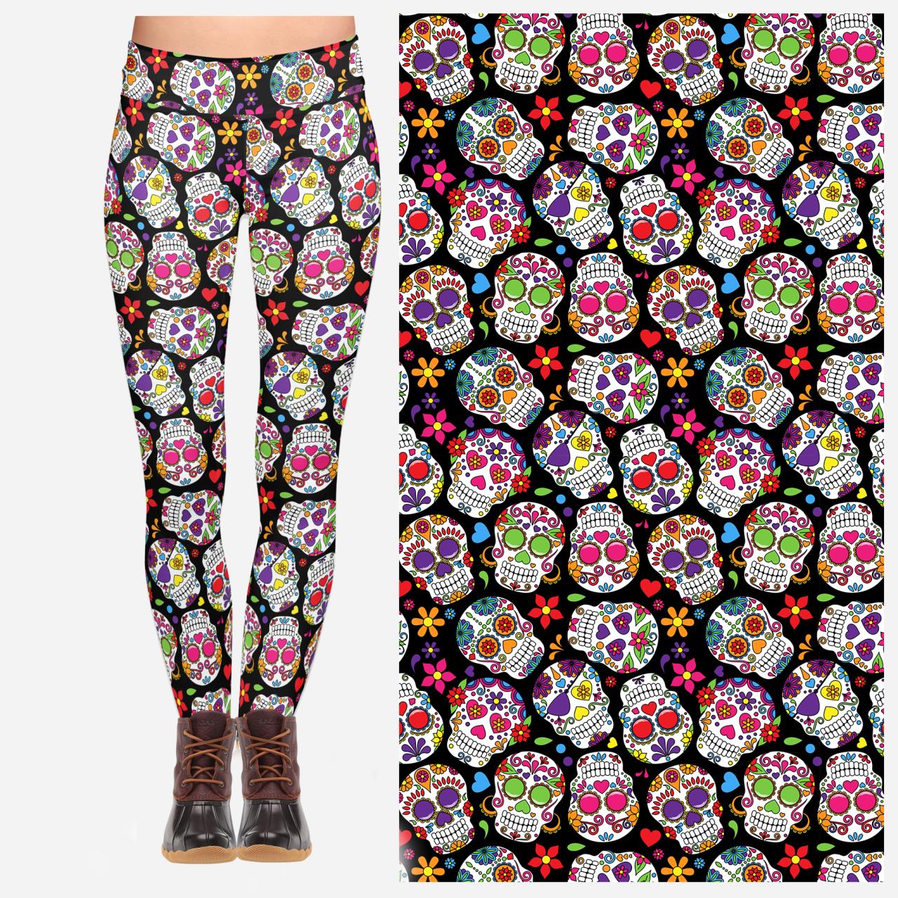 Sugar Skull Leggings