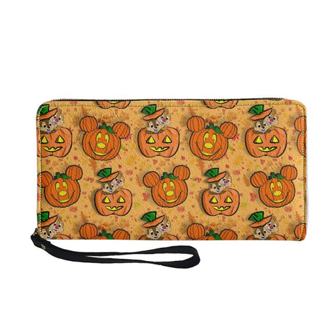 Pumpkin Lanterns Wallet - Preorder- Closing 8/12 - ETA Mid Sept