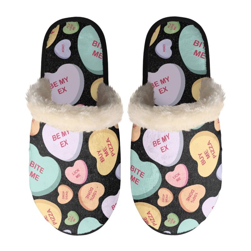 Naughty Heart Slippers