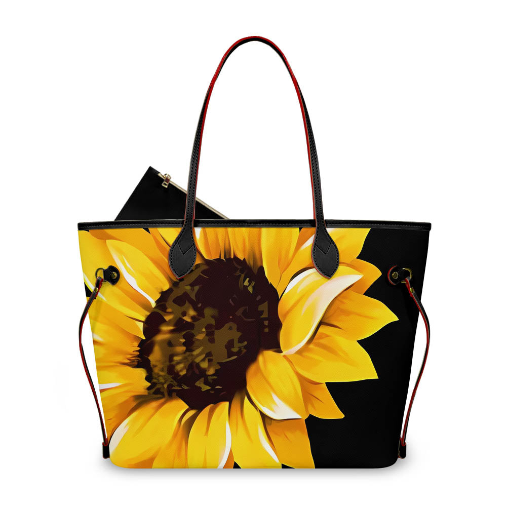 Large Sunflower Neverfull Purse -