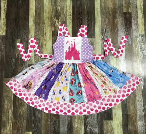 Castle Twirl Girl's dress