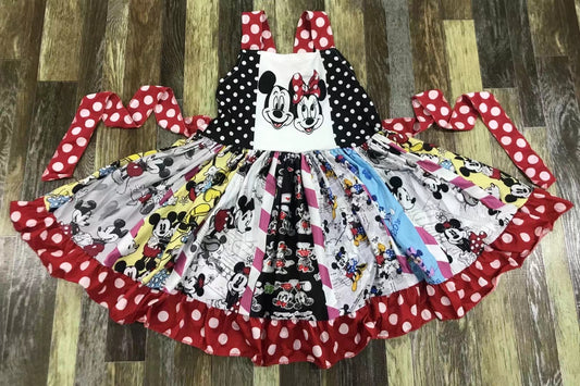 Minnie & Mickey Twirl Girl's dress