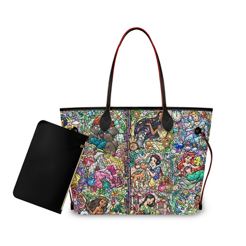 Stained Glass Princess Neverfull Purse - Preorder - Closing 4/30- ETA late May