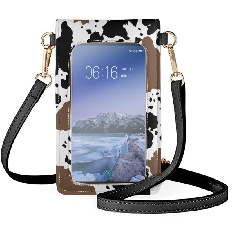 Cow Print Phone Crossbody Bag Preorder Preorder - Closing 5/5 - ETA Early June