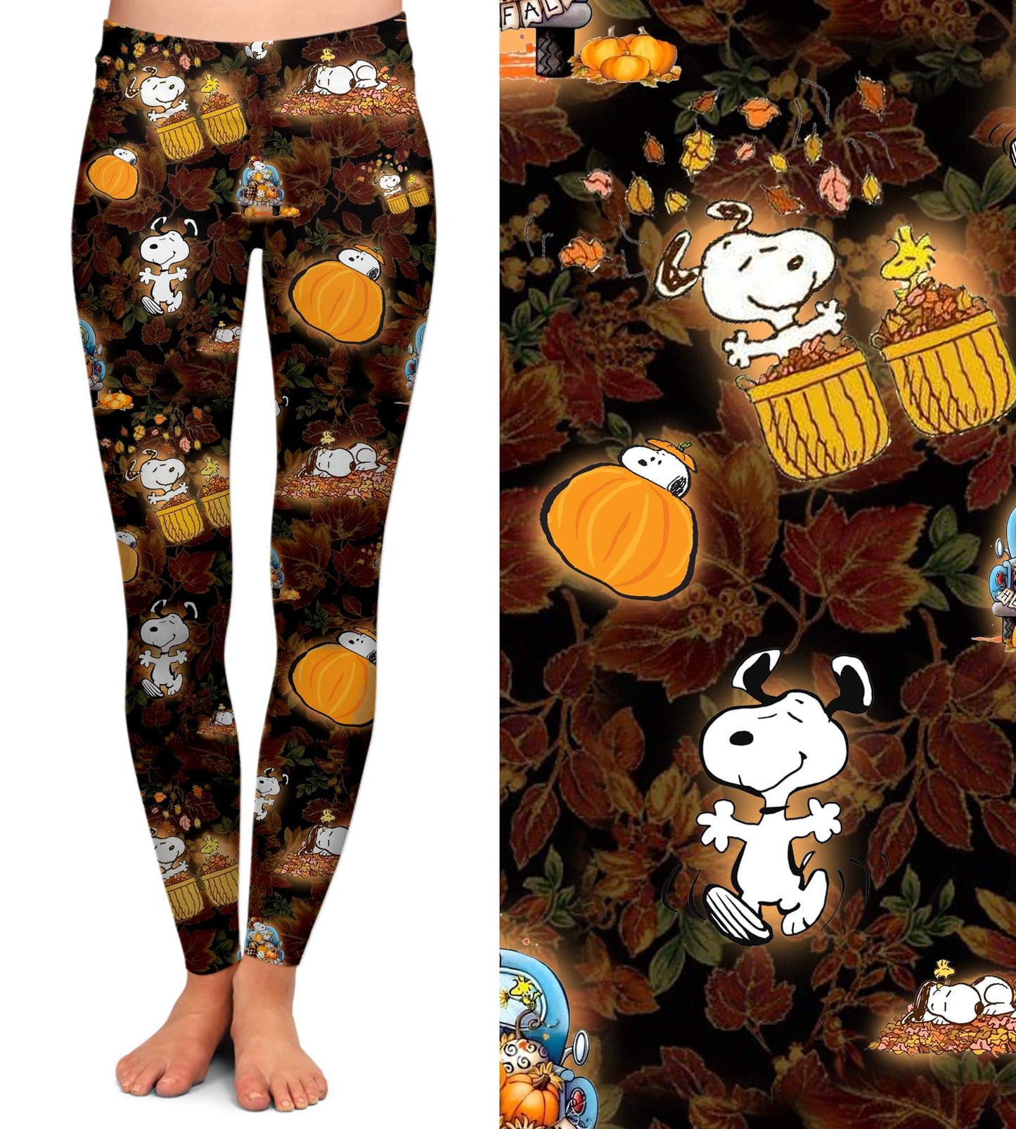 Fall Time Leggings -  Ready to Ship